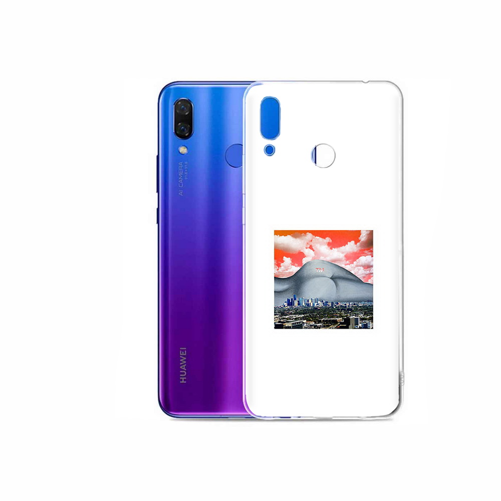 

Чехол MyPads Tocco для Honor Play город с девушкой на фоне, Прозрачный, Tocco