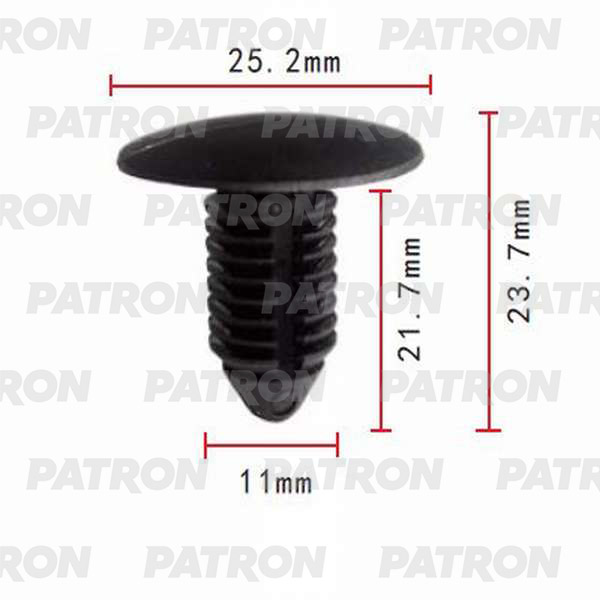 

Клипса Автомобильная PATRON P370096