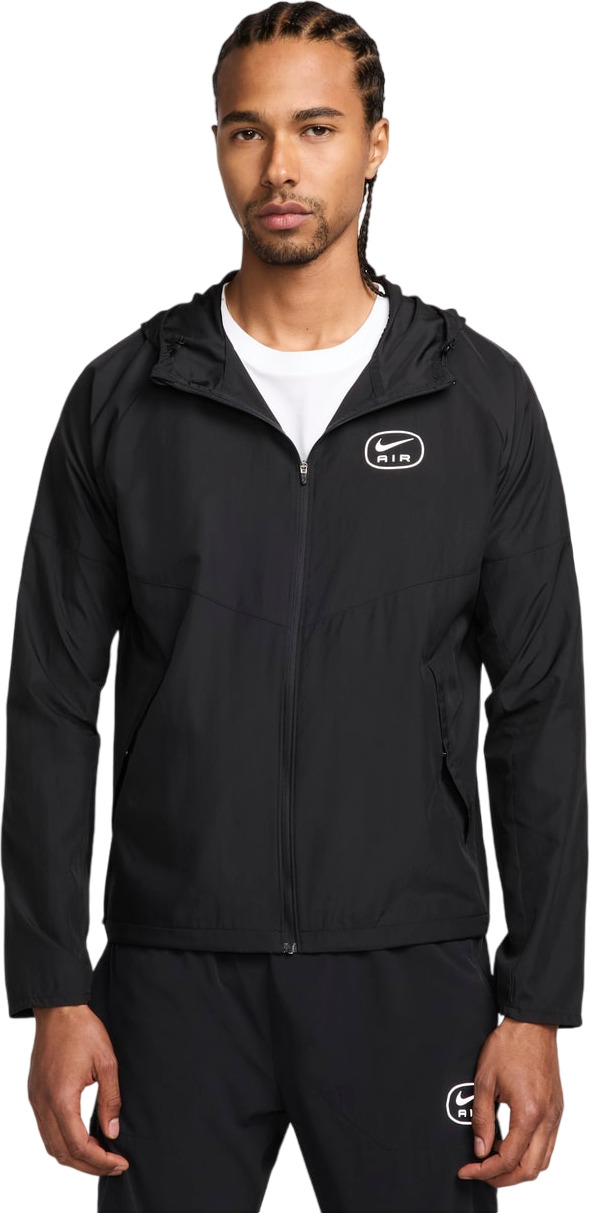 

Ветровка мужская Nike M Nsw Sw Air Run Jkt черная M, Черный, M Nsw Sw Air Run Jkt