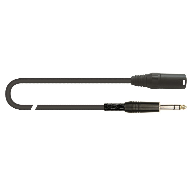 

Кабель аудио 1xJack - 1xXLR QUIK LOK MCR615-6 6.0m, Черный, MCR615-6