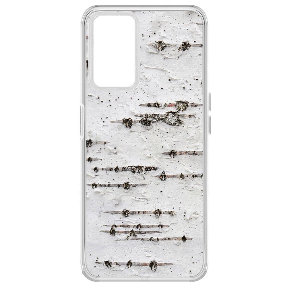 

Чехол-накладка Krutoff Clear Case Березка для Realme 9i, Прозрачный