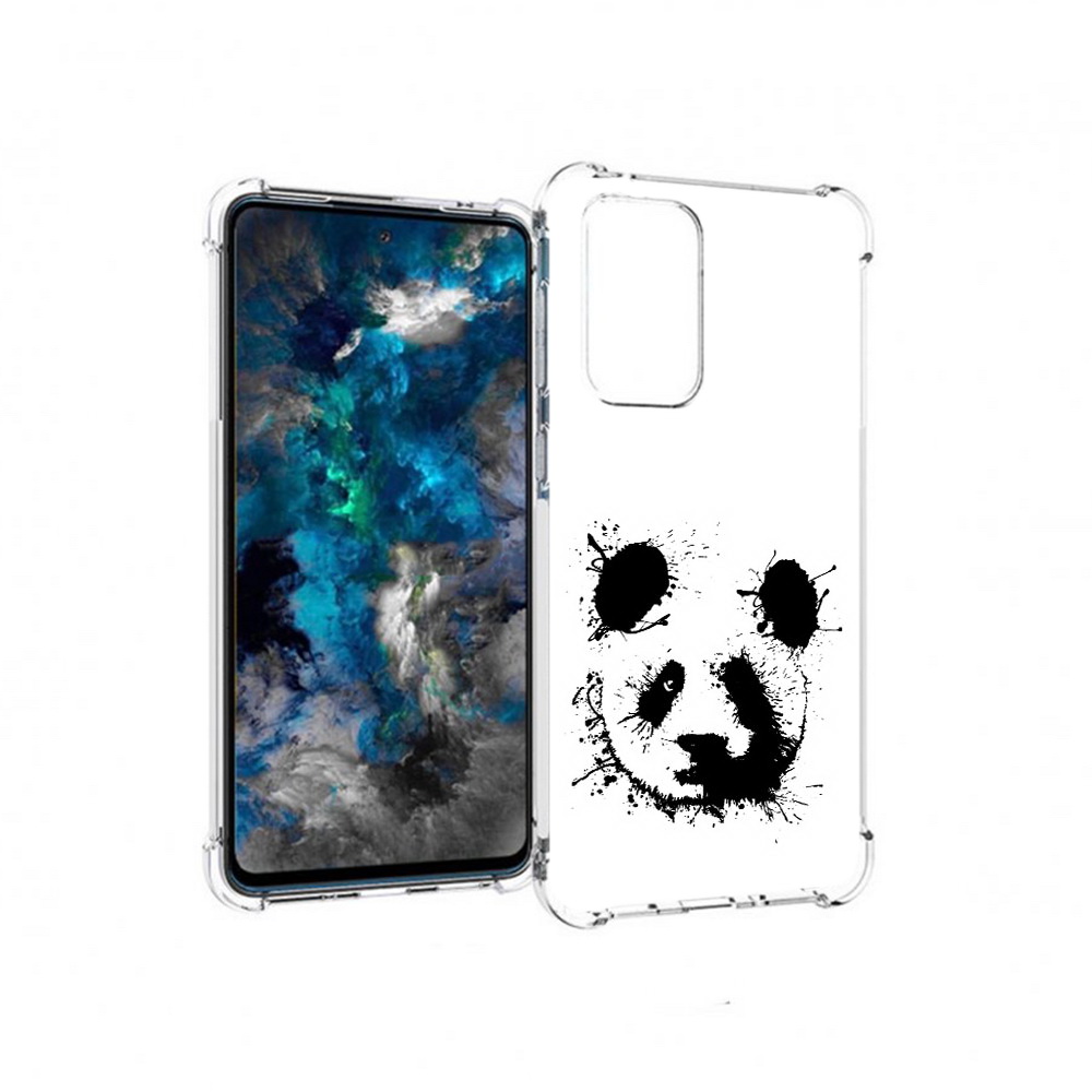 

Чехол MyPads Tocco для Samsung Galaxy A33 5G клякса-панда, Прозрачный, Tocco