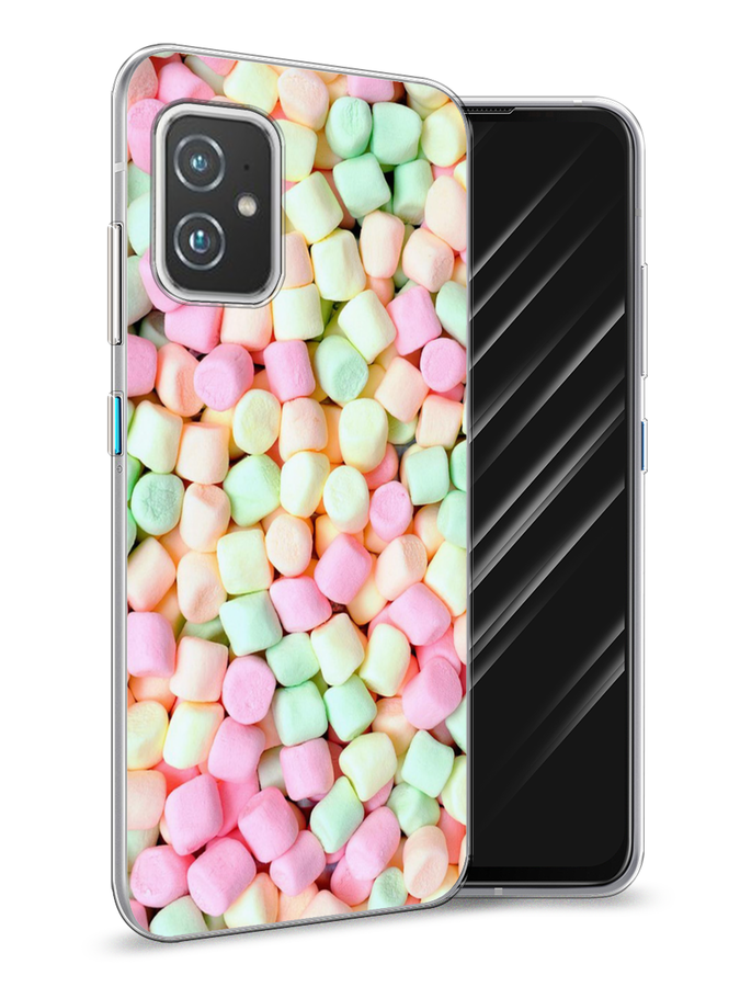 

Чехол Awog на Asus ZenFone 8 "Marshmallows", Зеленый;желтый;розовый, 44450-10