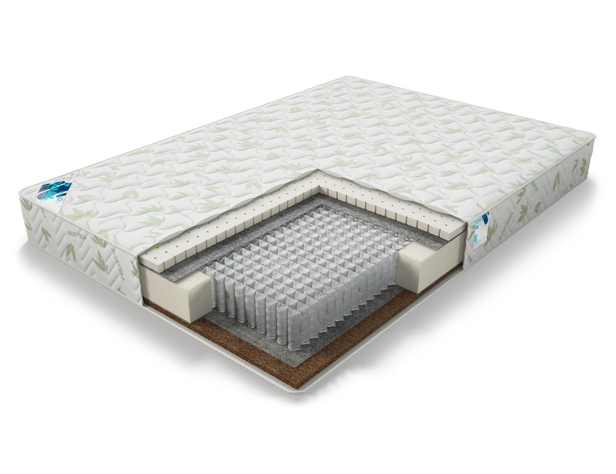 

Матрас DIMAX Мега Софт Хард 200x200, Белый, Мега Софт Хард