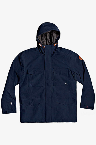 

Куртка мужская Quicksilver EQYJK03606 синяя L INT, EQYJK03606