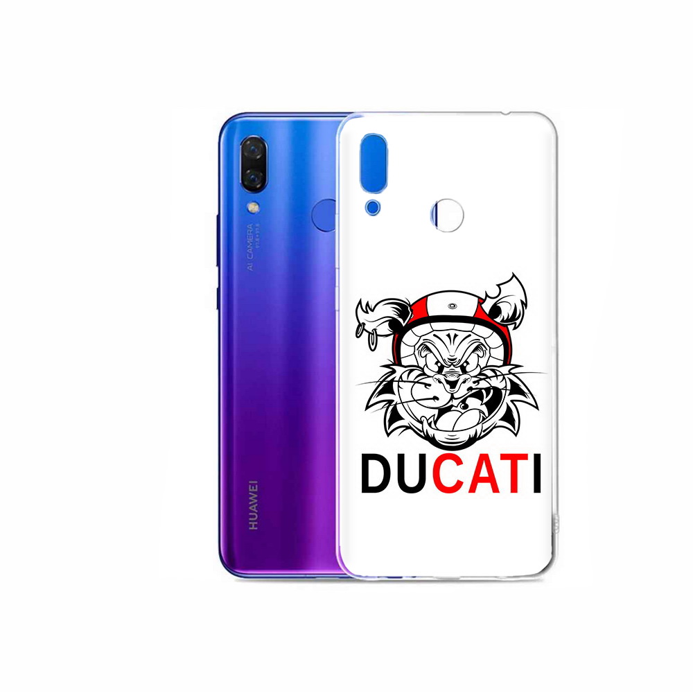 

Чехол MyPads Tocco для Honor Play дукати, Прозрачный, Tocco