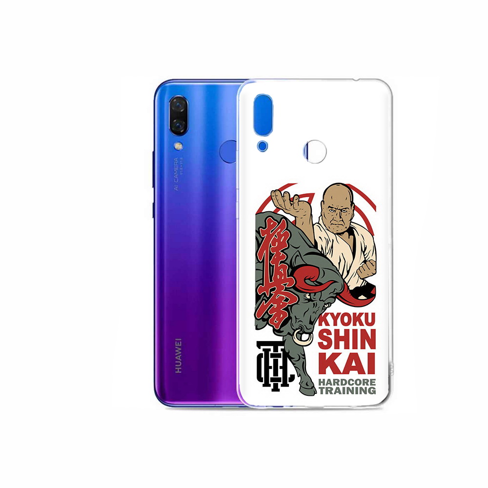 

Чехол MyPads Tocco для Honor Play единоборства рисунок, Прозрачный, Tocco