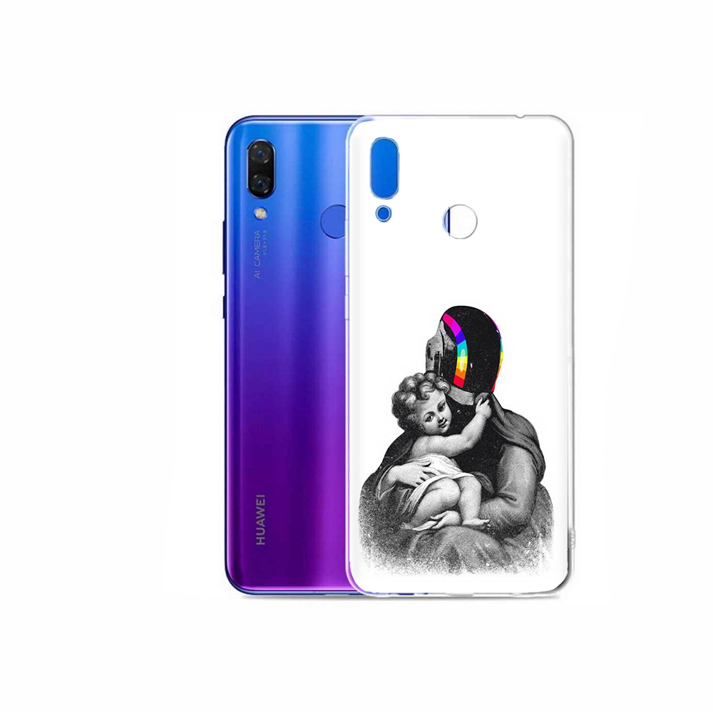 

Чехол MyPads Tocco для Honor Play защитник в шлеме, Прозрачный, Tocco