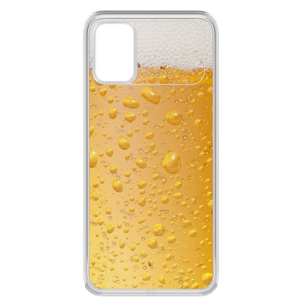 

Чехол-накладка Krutoff Clear Case Пенное для Poco M3, Прозрачный