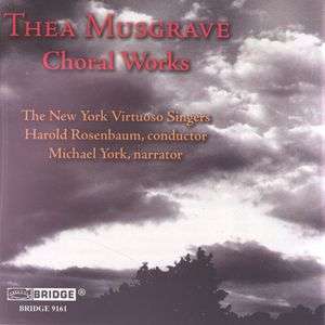 

Musgrave, Thea: 'Choral Works': For the Time Being - Advent, 1 CD