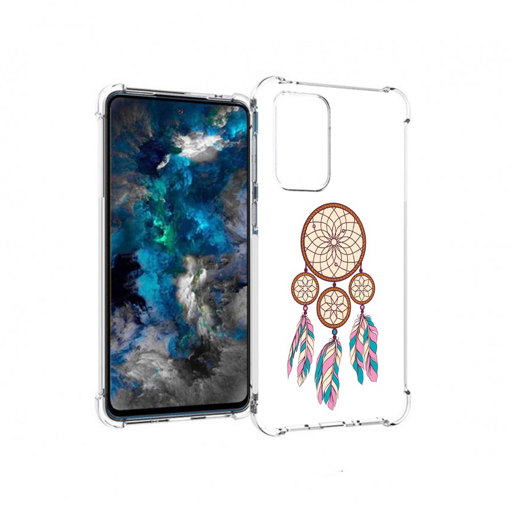 

Чехол MyPads Tocco для Samsung Galaxy A33 5G ловец снов бежевый, Прозрачный, Tocco