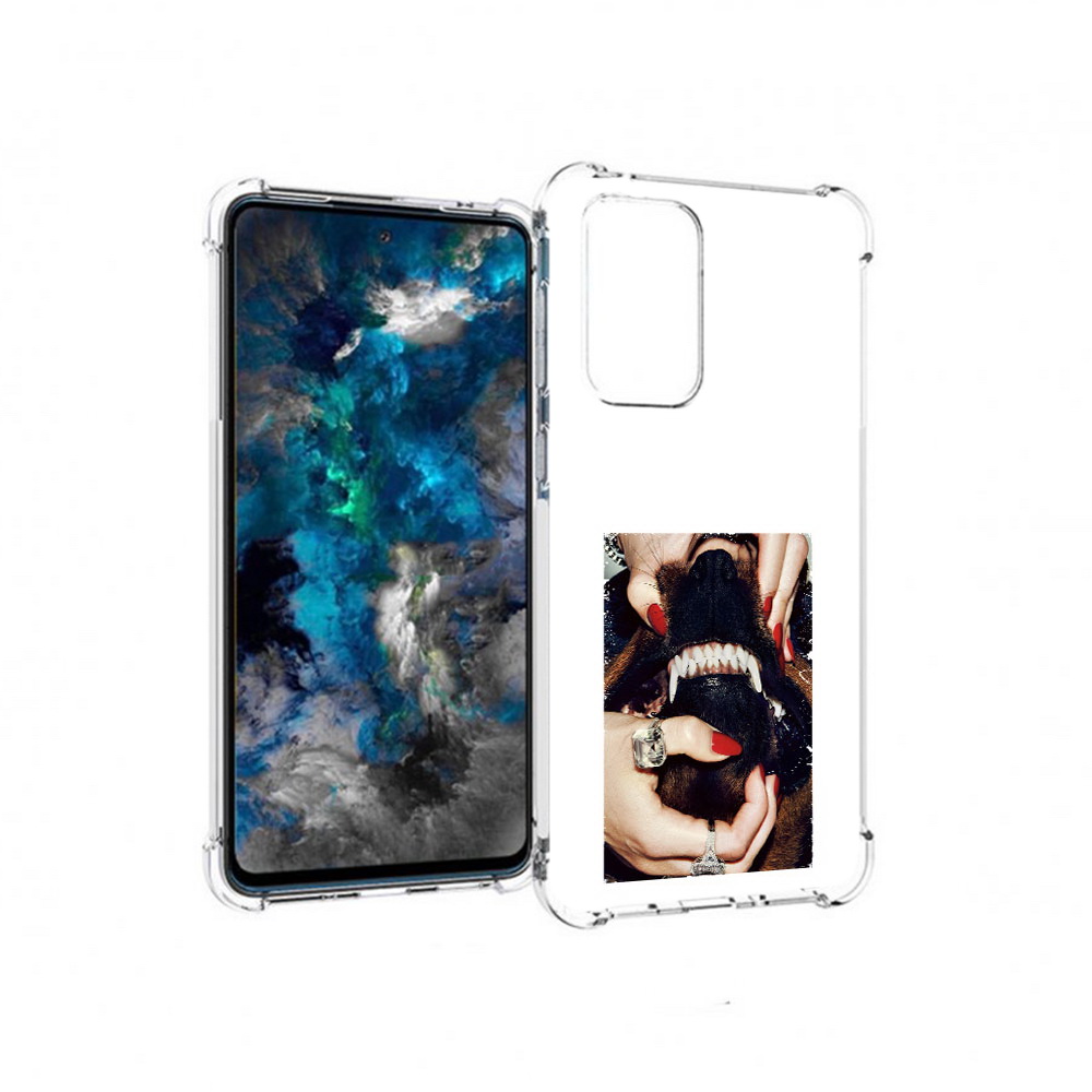 

Чехол MyPads Tocco для Samsung Galaxy A33 5G маникюр, Прозрачный, Tocco