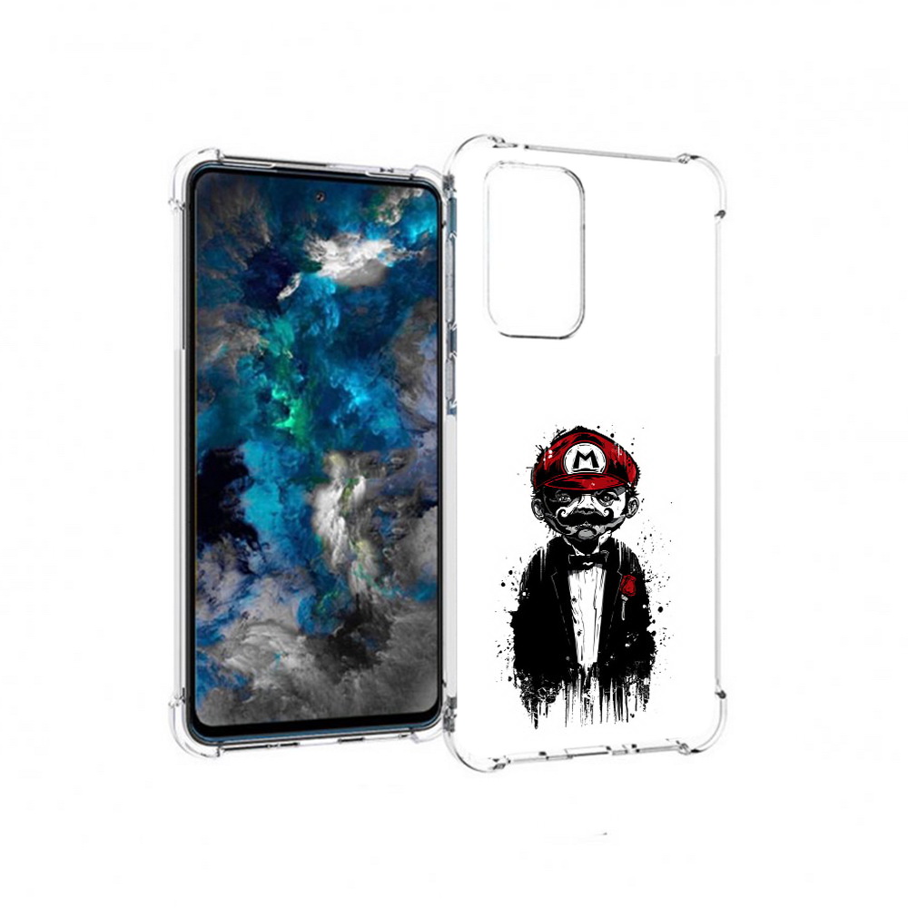 

Чехол MyPads Tocco для Samsung Galaxy A33 5G марио, Прозрачный, Tocco