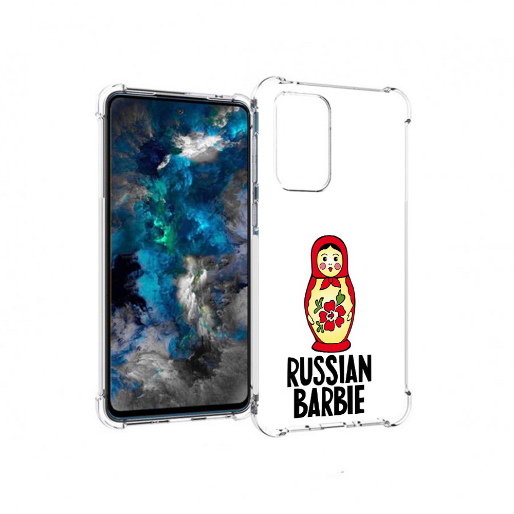 

Чехол MyPads Tocco для Samsung Galaxy A33 5G матрешка, Прозрачный, Tocco