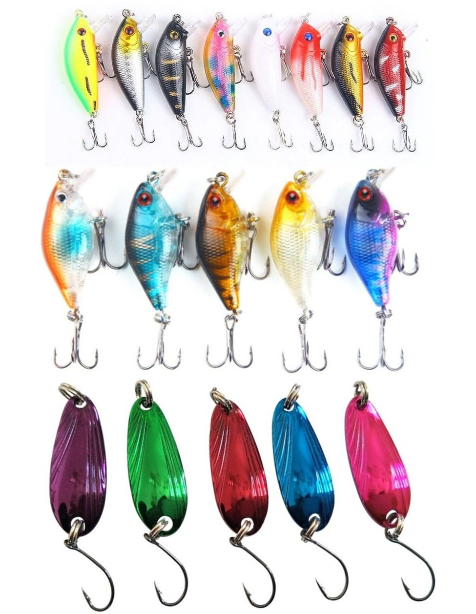 

Форелевые блесны. 18 штук. Lucky Fish. KIT3771, KIT3771