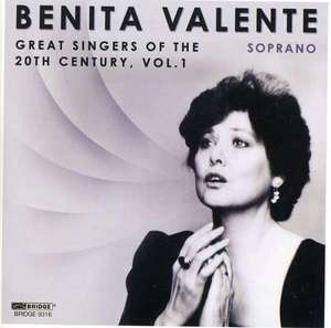 Great Singers of the 20th Century, Volume 1