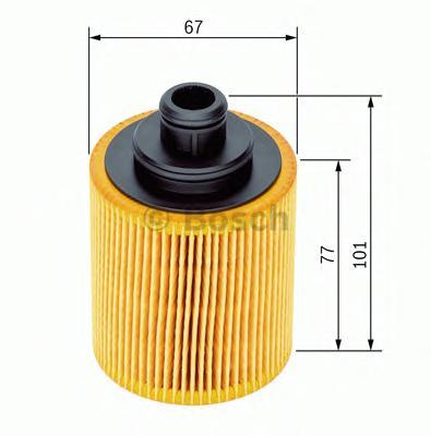 

F 026 407 067 фильтр масляный Opel Corsa/Agila/Meriva, Fiat Punto/Doblo 1.3D/JTD 03>