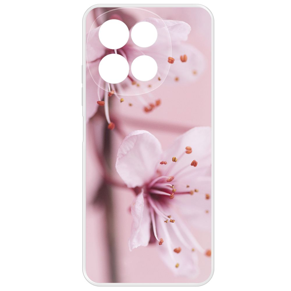 

Чехол-накладка Krutoff Clear Case Весна для TECNO Spark 30 5G, Прозрачный