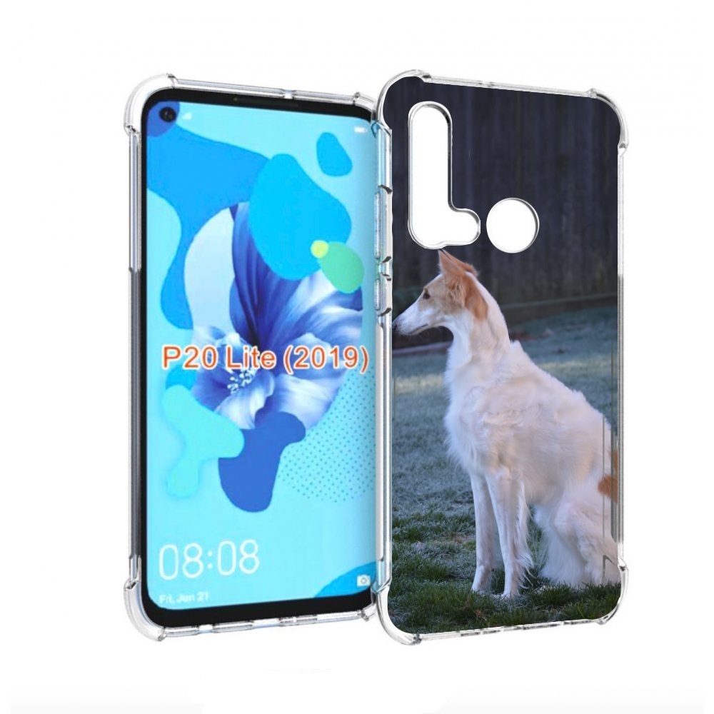

Чехол бампер MyPads русская псовая борзая для Huawei P20 Lite (2, Прозрачный, Tocco