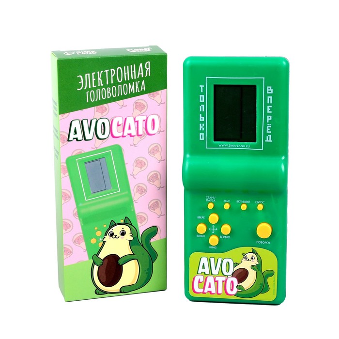 

Электронная головоломка Avocato, 13 игр