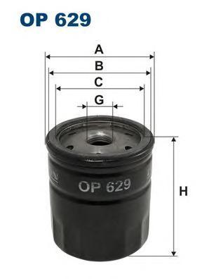 

Фильтр масляный FILTRON op629, Фильтр масляный FILTRON op629 FILTRON op629