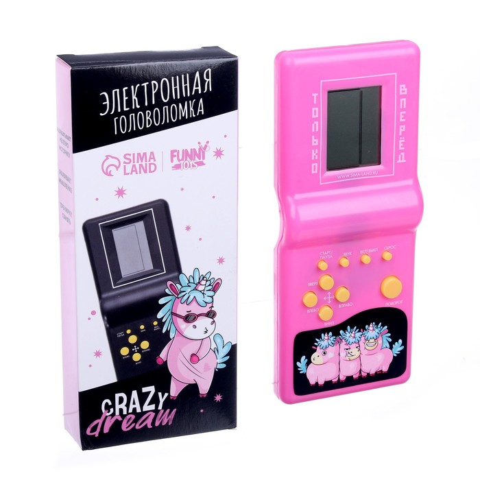 

Электронная головоломка Crazy dream, 13 игр