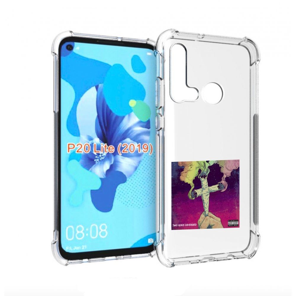 

Чехол бампер MyPads сигаретный крест для Huawei P20 Lite (2019), Прозрачный, Tocco