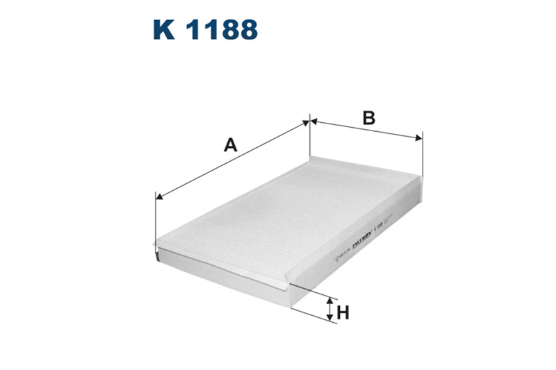 

K 1188 фильтр салона MB Viano/639 03>