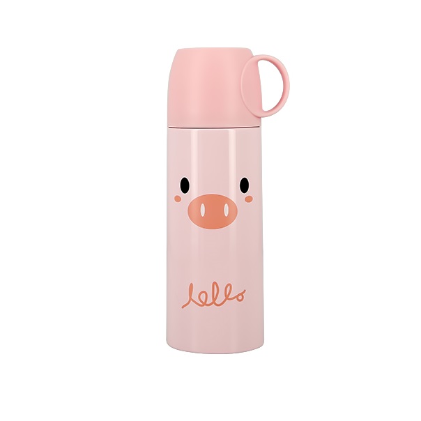 

Термос Fun pink pig розовый 350 мл