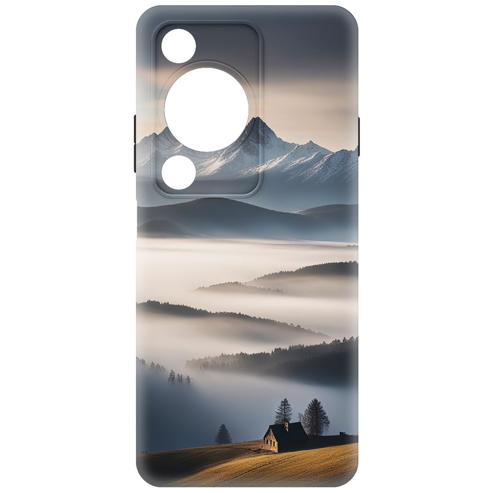 

Чехол-накладка Krutoff Soft Case Туман для Huawei Nova Y72s черный
