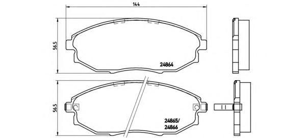 

Колодки дисковые п. Chevrolet Epica 2.0-2.5i/2.0D 05> P10007 =1223 02 [96475027], P10007 =1223 02 [96475027] колодки дисковые п. Chevrolet Epica 2.0-2.5i/2.0D 05>