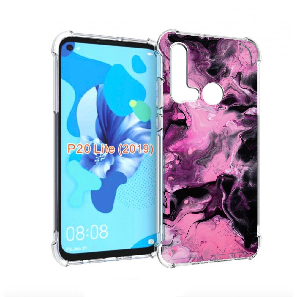 

Чехол бампер MyPads смешивание-фиолетового для Huawei P20 Lite (, Прозрачный, Tocco