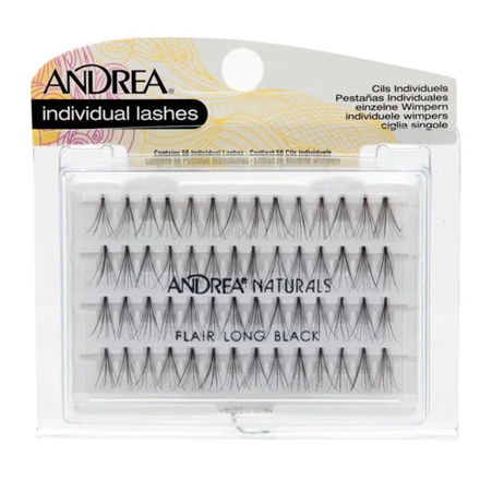 

Пучки ресниц Andrea Perma, безузелковые, длинные, черные Ardell