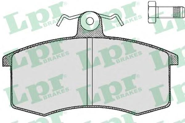 

Колодки тормозные передние LADA 2108-099, 2110-2112, kalina, granta, priora 05P288