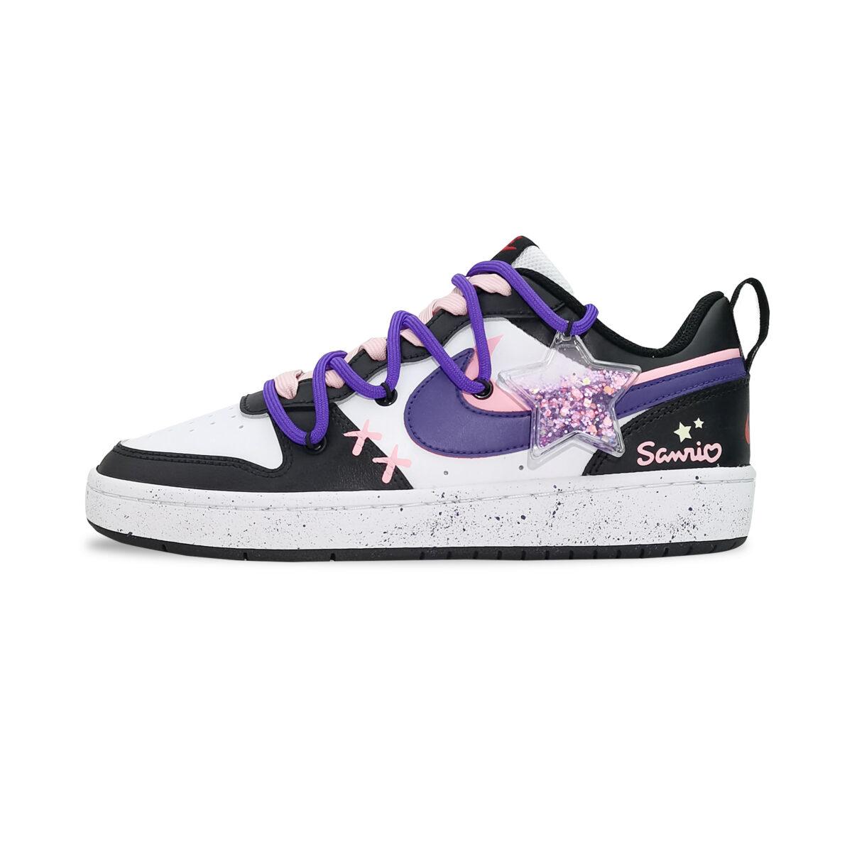

Кеды унисекс Nike Court Borough разноцветные 38.5 EU, Разноцветный, Court Borough