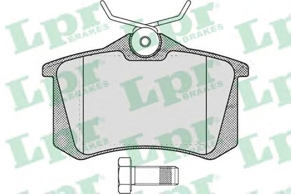 

Тормозные колодки Lpr 05p634, Комплект тормозных колодок 05P634