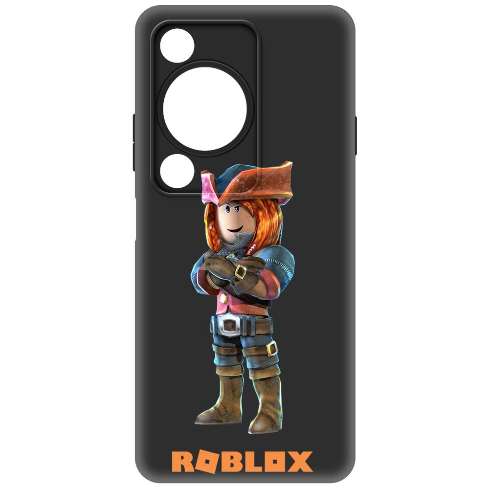 

Чехол-накладка Krutoff Soft Case Roblox-Эзебель для Huawei Nova Y72s черный