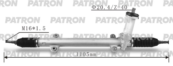 

Рейка Рулевая PATRON psg3069