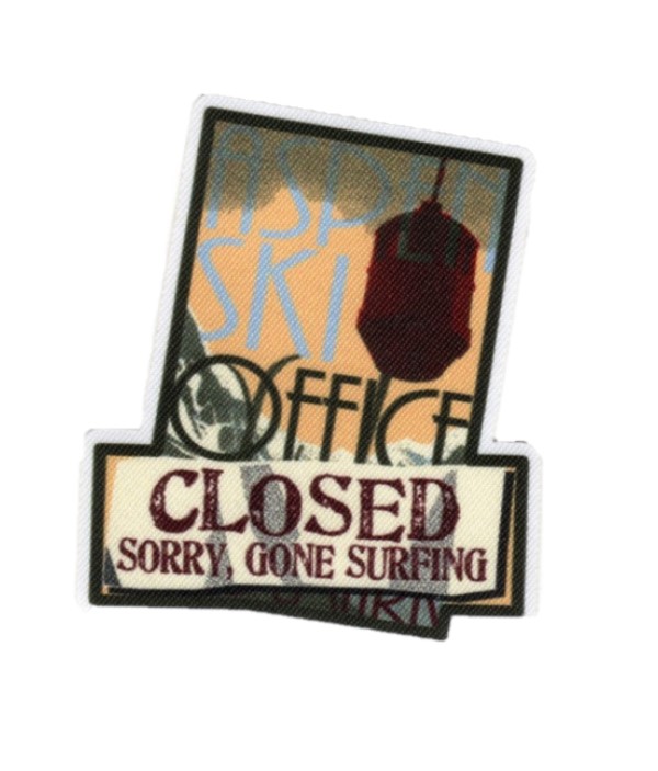 

090678BSB Термоаппликация HKM "Aspen Ski Closed", Разноцветный, Аппликации, бантики, термотрансфер