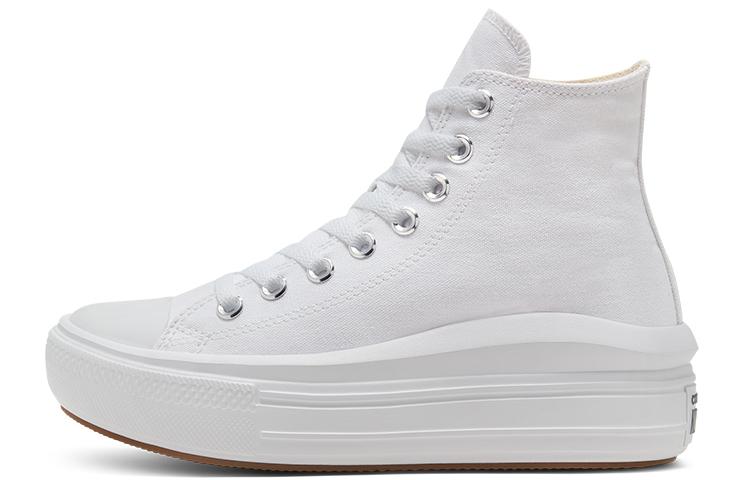 

Кеды унисекс Converse Chuck Taylor All Star Move белые 35 EU, Белый, Chuck Taylor All Star Move