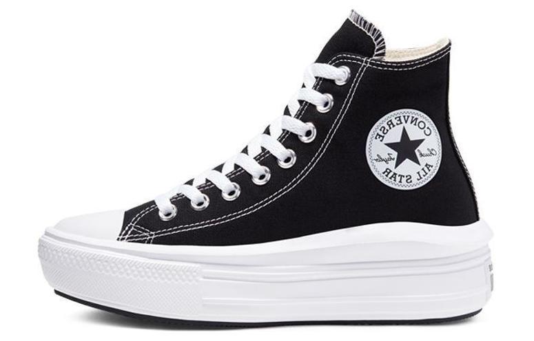 

Кеды унисекс Converse Chuck Taylor All Star Move черные 35 EU, Черный, Chuck Taylor All Star Move