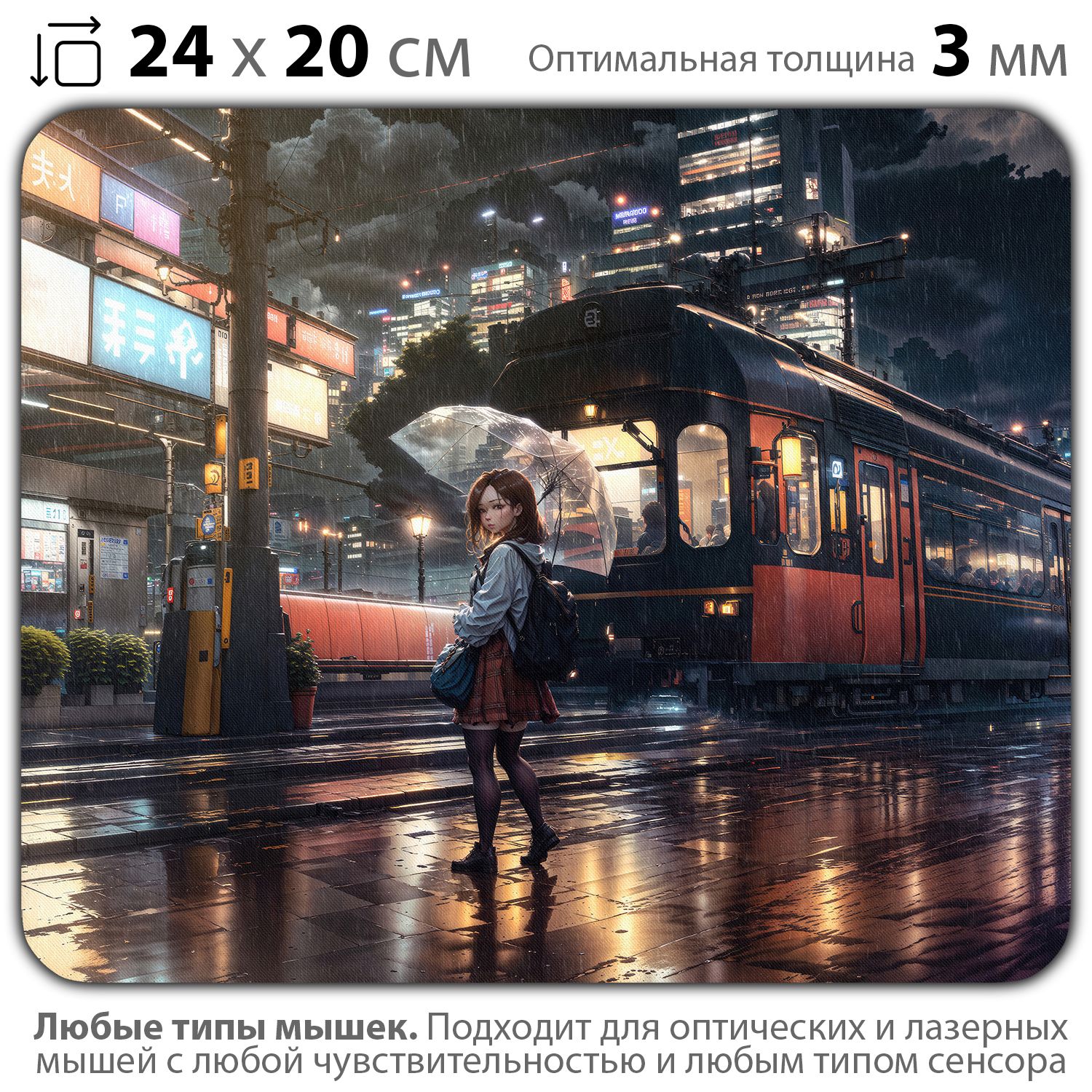 

Коврик для мыши NoBrand PAD03000736, PAD03000736