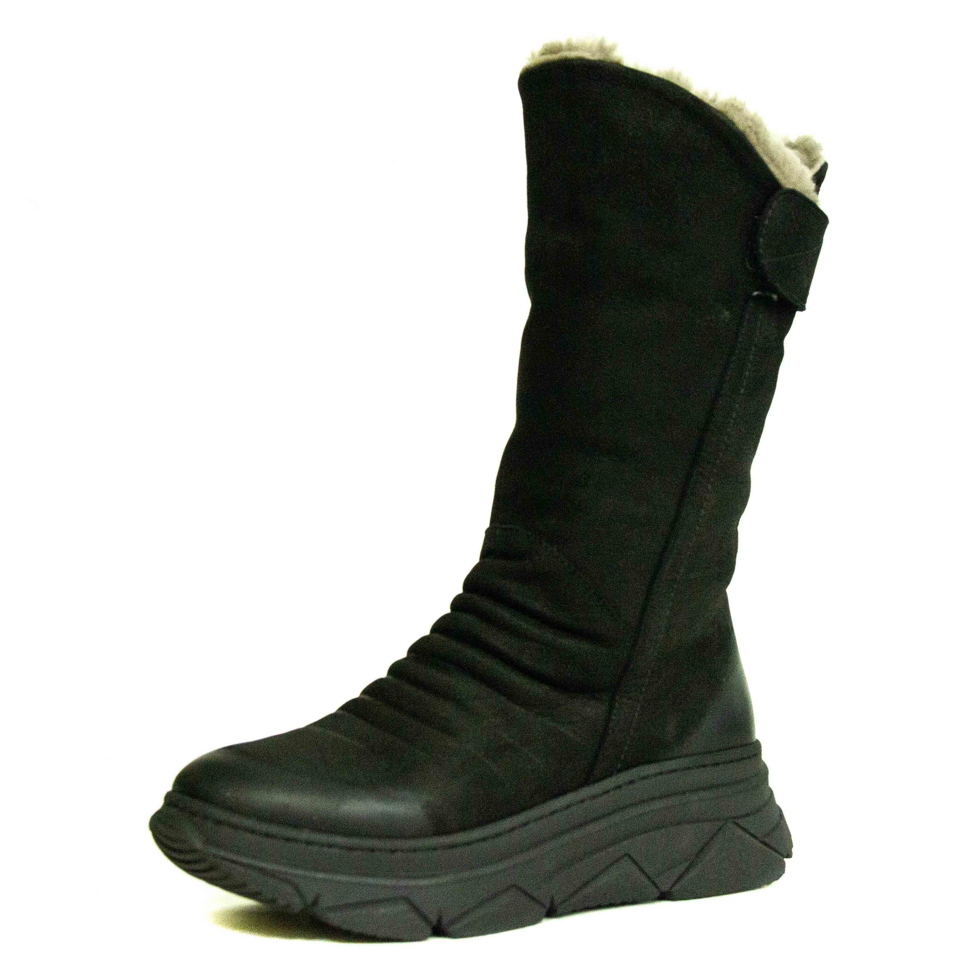 Сапоги женские Shoes Market 730-2409-18 черные 36 RU