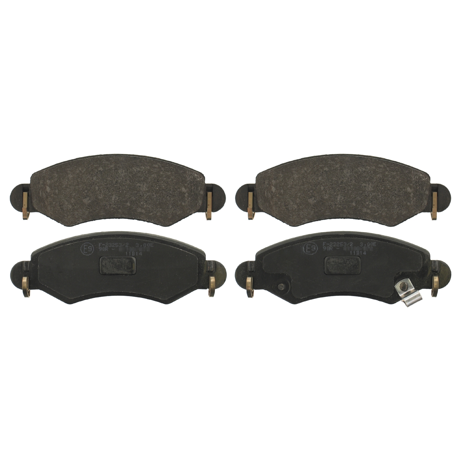 

Тормозные колодки CWORKS передние Low Metallic c11cr1010, Колодки тормозные передние (Low Metallic)