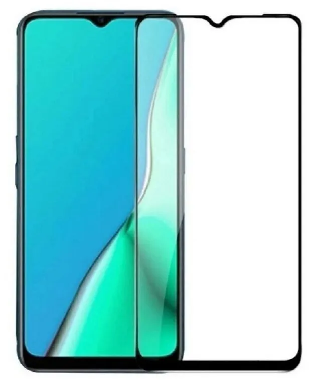 

Защитное стекло для Realme C15 Full Screen Black, Защитное стекло для Realme C15
