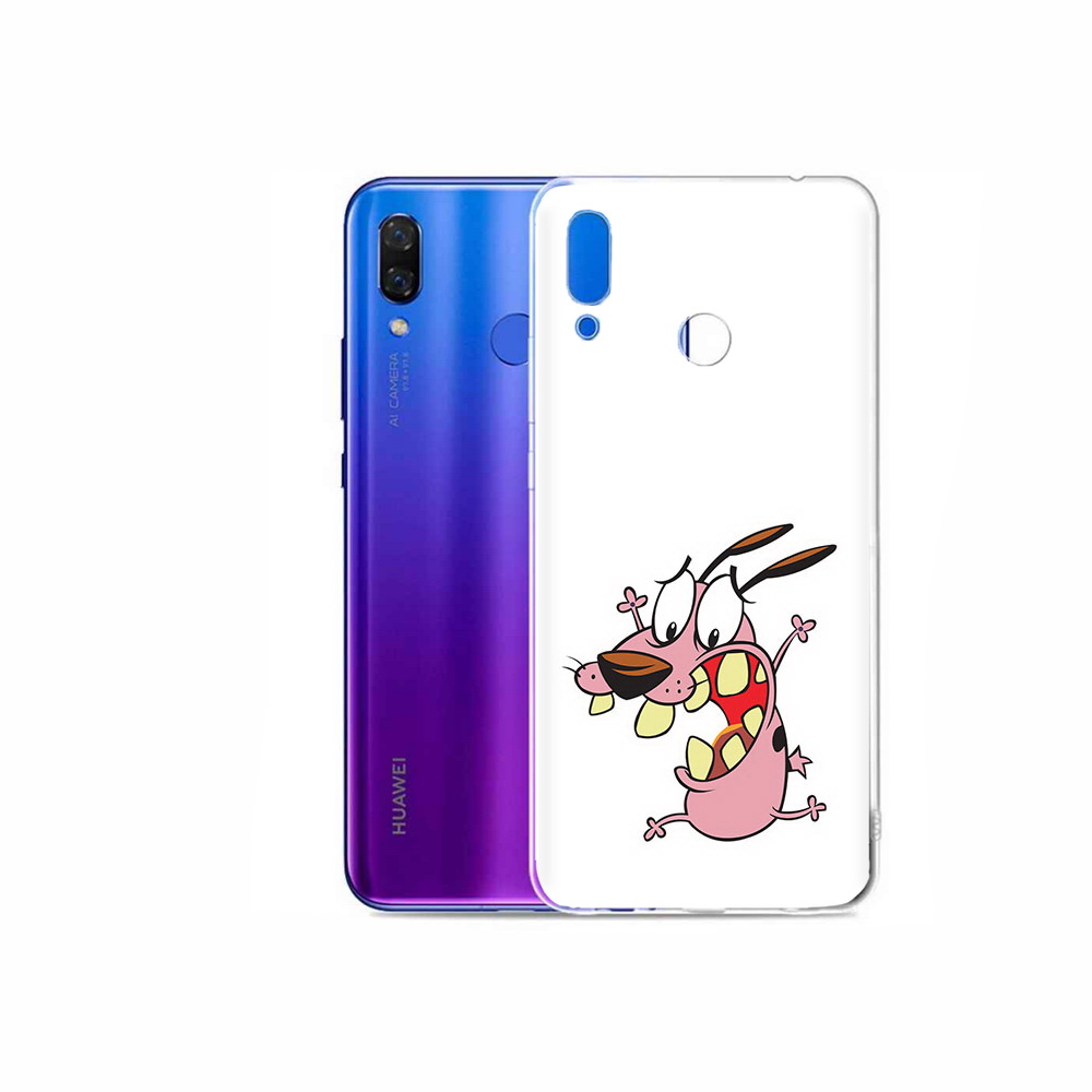 

Чехол MyPads Tocco для Honor Play зубастый бобик, Прозрачный, Tocco
