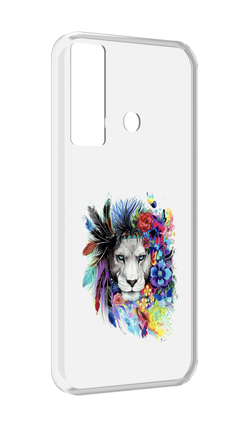 

Чехол MyPads Лев 2 для Tecno Camon 17, Прозрачный, Tocco