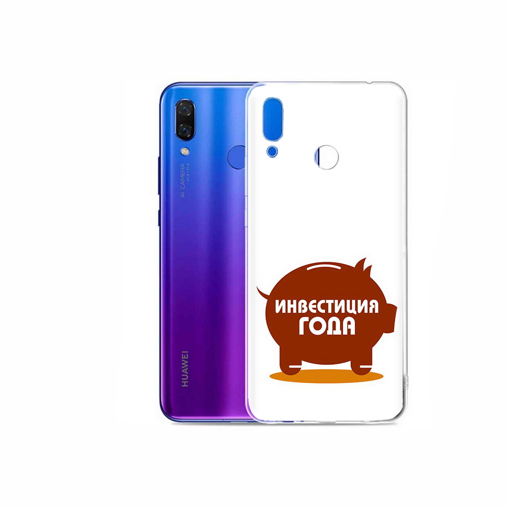 

Чехол MyPads Tocco для Honor Play инвестиция, Прозрачный, Tocco