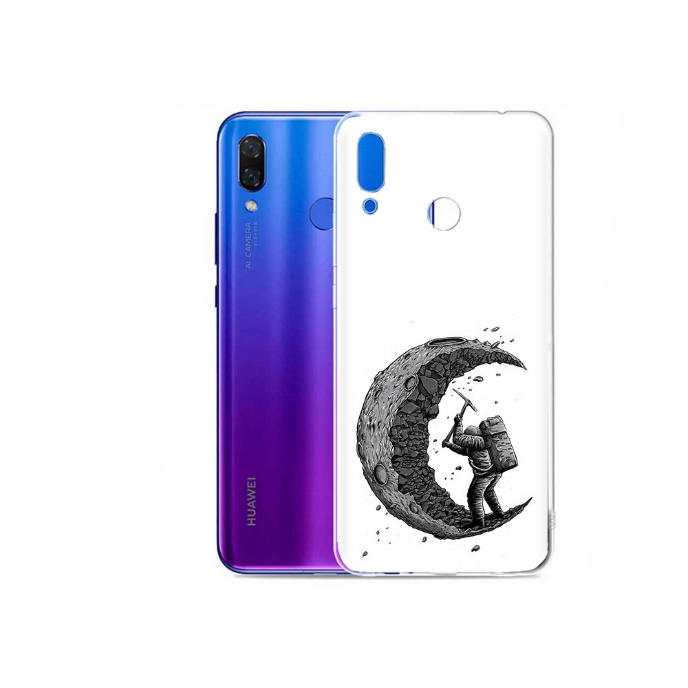 

Чехол MyPads Tocco для Honor Play камненная луна, Прозрачный, Tocco