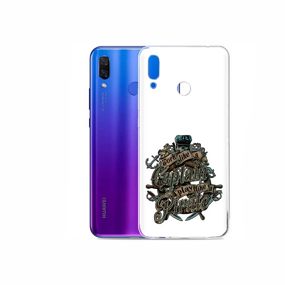 

Чехол MyPads Tocco для Honor Play капитан пиратов, Прозрачный, Tocco